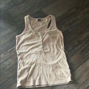 Wild Fable Light Beige Tank Top